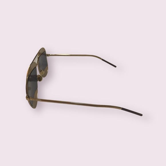Christian Dior‎ Split 1 Aviator Gold/Pink Sunglasses main image 5